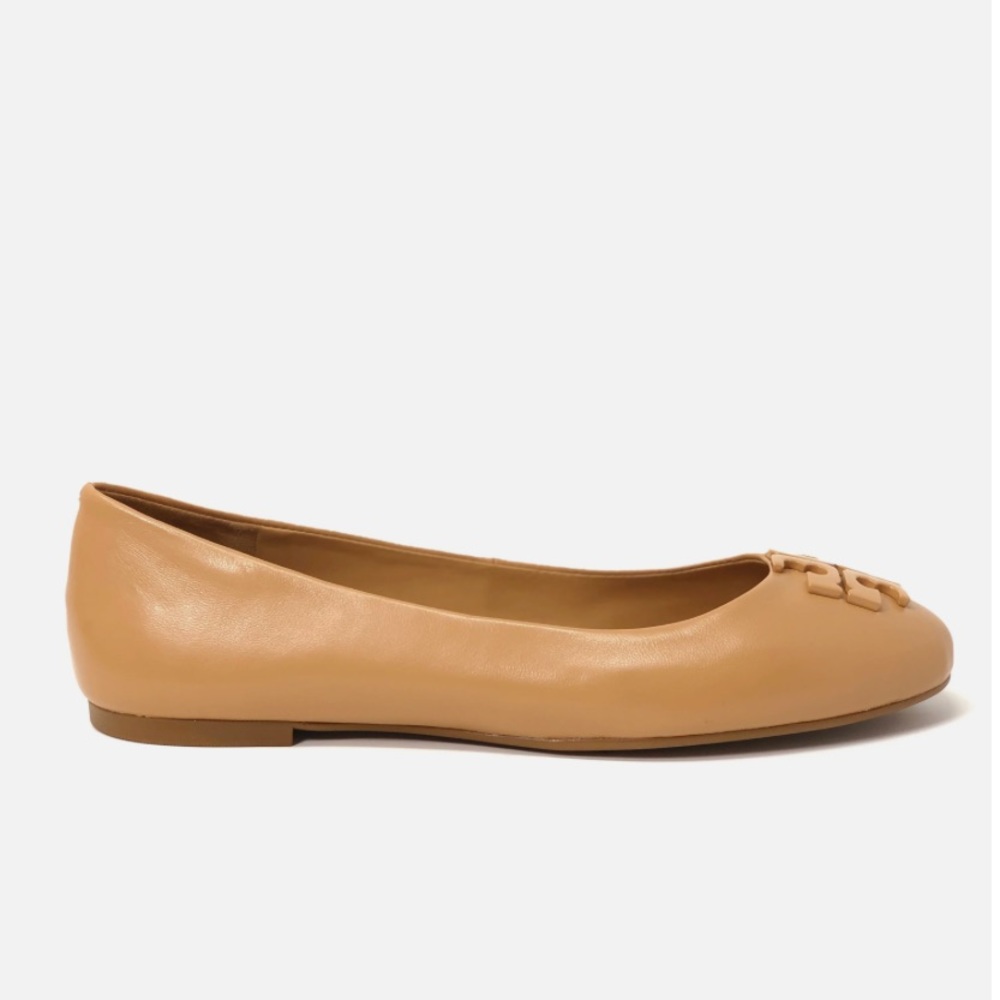 Tory Burch | Lowell 2 Tan Ballet Flats - Picture 9 of 9